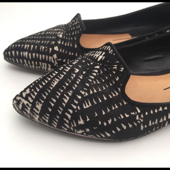 Dolce vita Brigid tweed calf hair flats - Picture 4 of 4