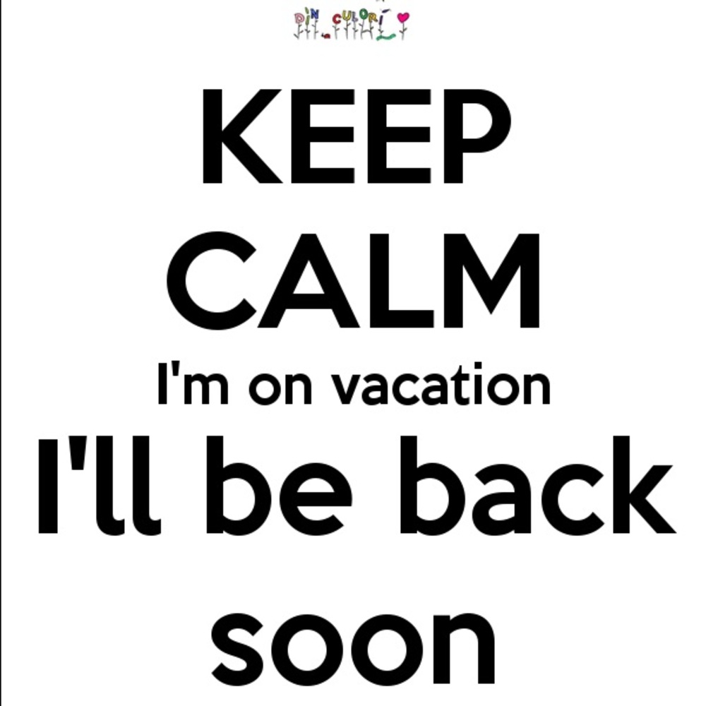 I am out of town until April 9 😊