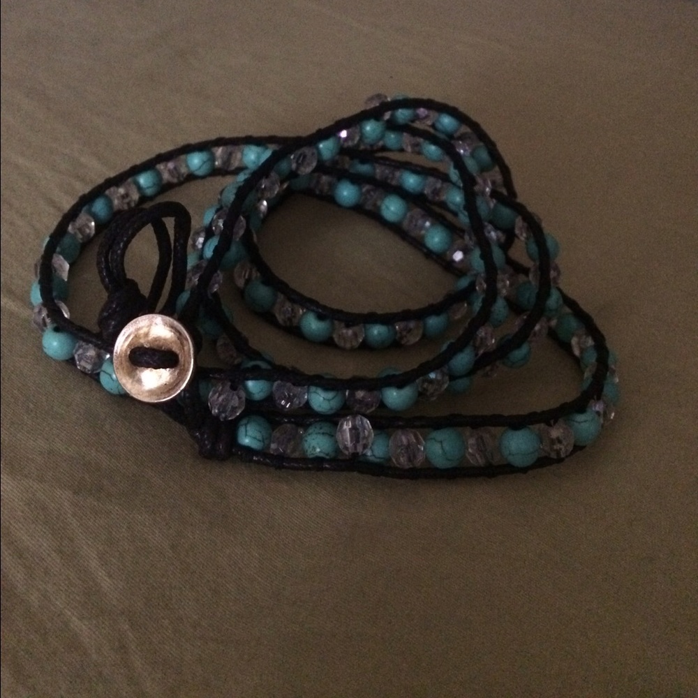 SOLD!! Turquoise Wrap Bracelet