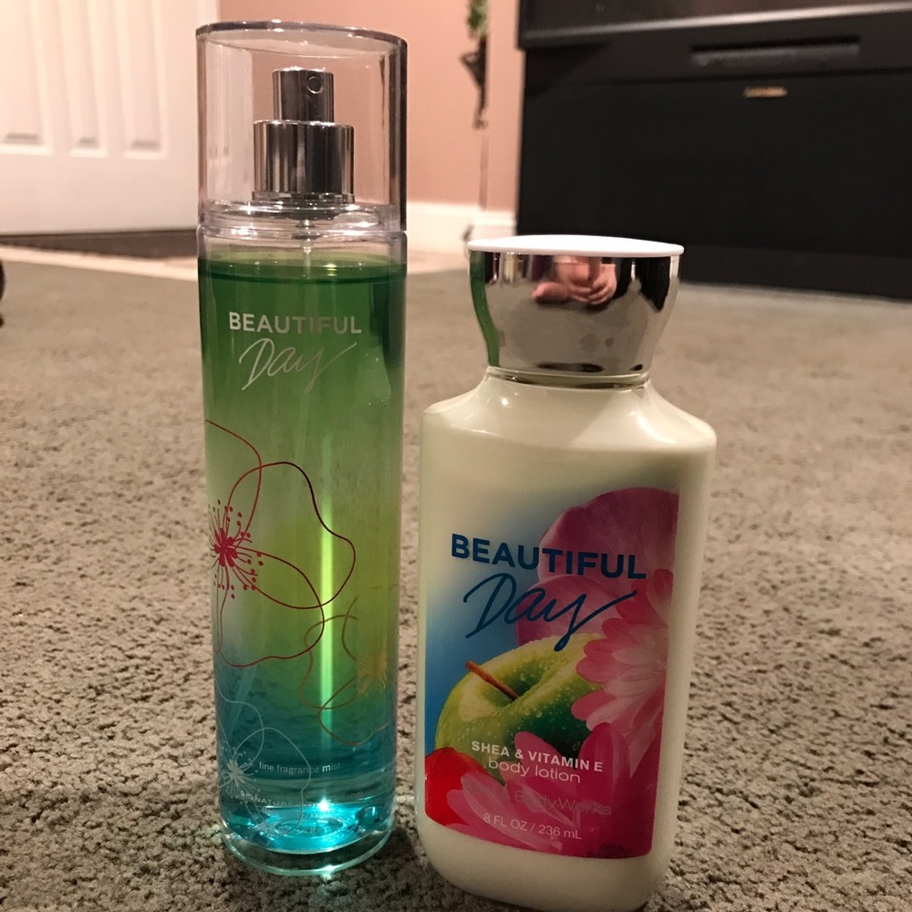NEVER USED B&BW BEAUTIFUL DAY LOTION & SPRAY!🌸💚