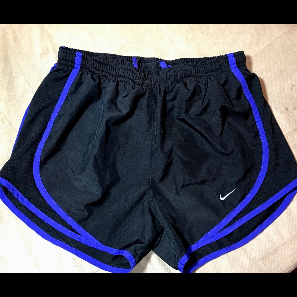 EUC Nike Black & Purple Shorts - S