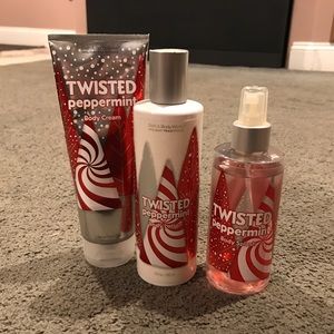 GENTLY USED B&BW TWISTED PEPPERMINT BUNDLE! ❄️