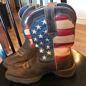 American flag Durango cowgirl boots