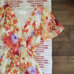 Shop Ruche Floral Dress Size Small