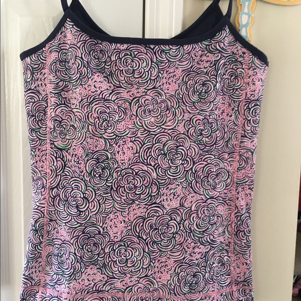 Lg lilly pulitzer workout tank -runs small