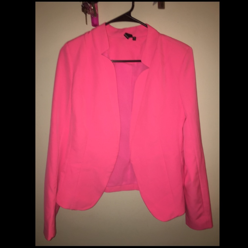 Hot Pink blazor