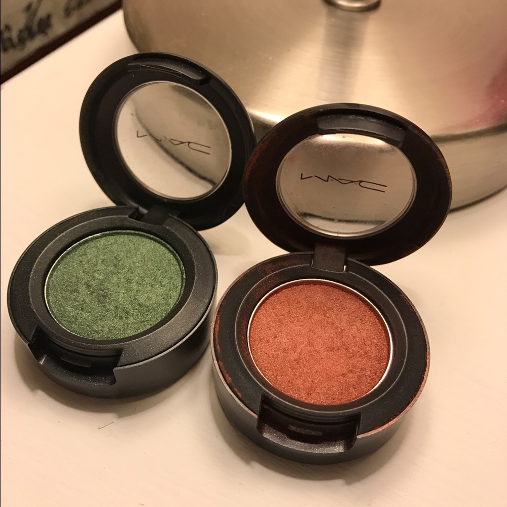 Two Mac eyeshadow