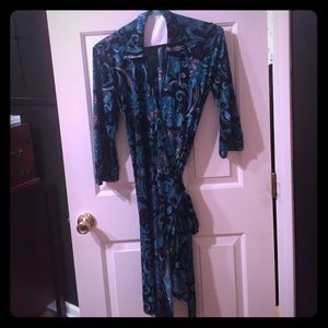 Ellen Tracy wrap dress