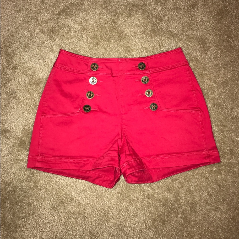 Express high waisted shorts