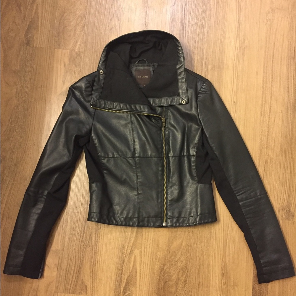 Vegan leather jacket