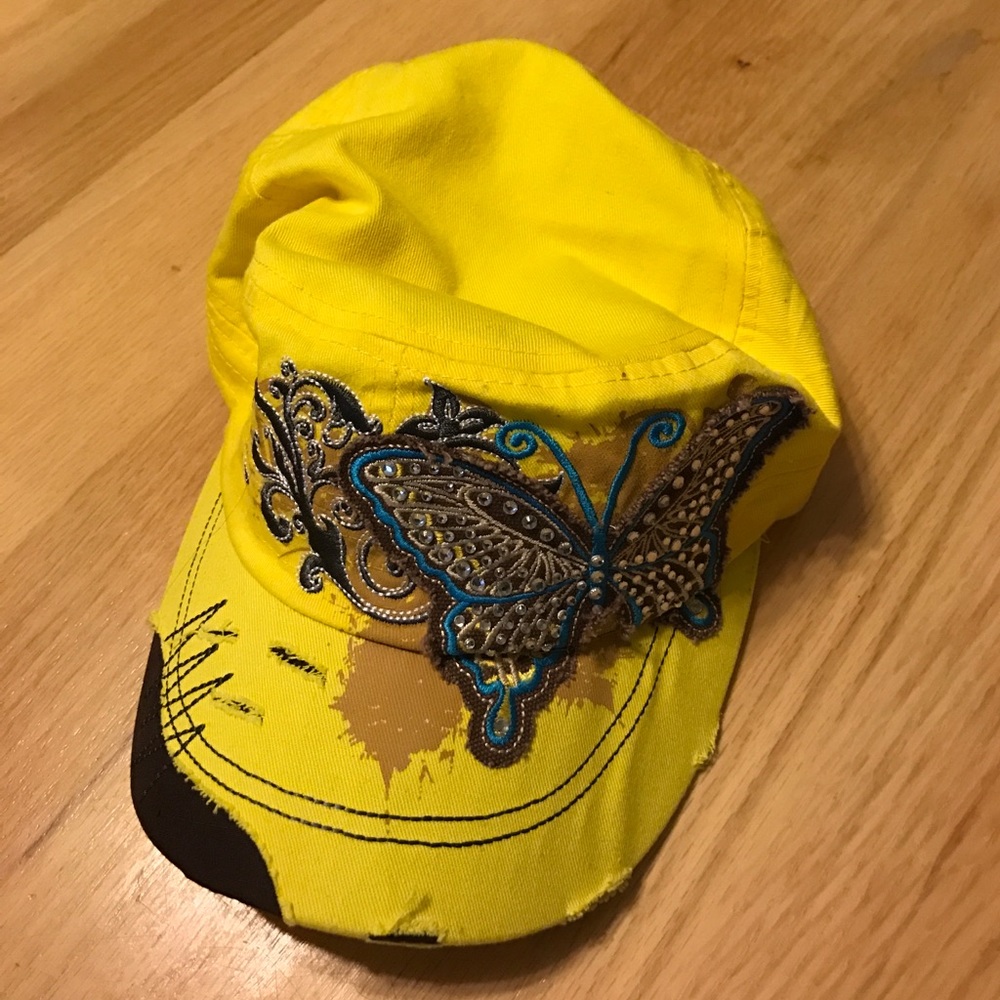 Women's hat- yellow