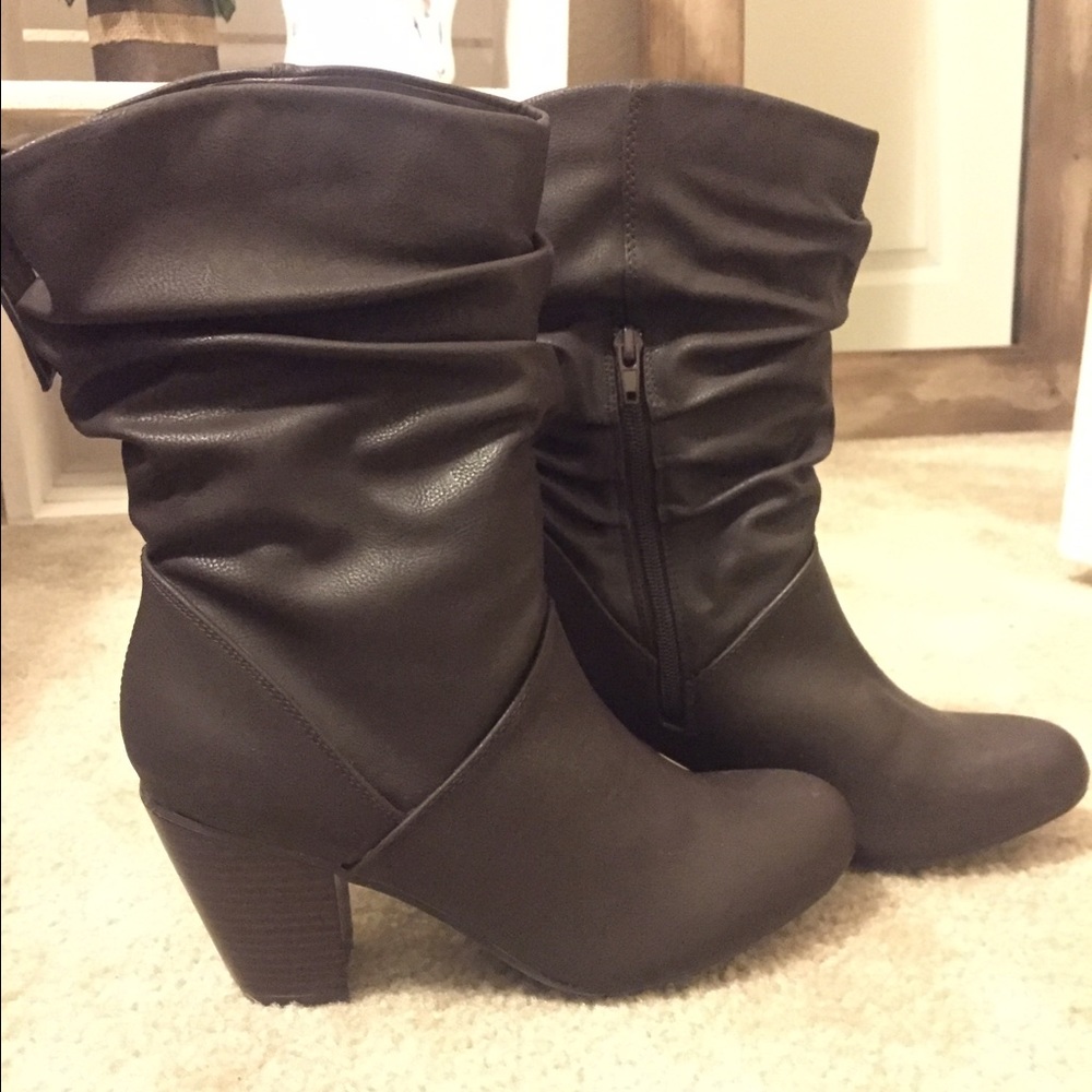 Brown boots