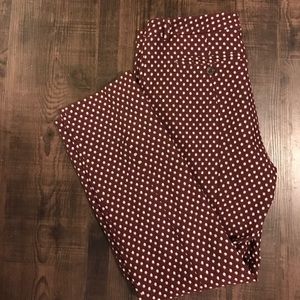 MaxMara Cigarette Slim FITW13 Patterned pant