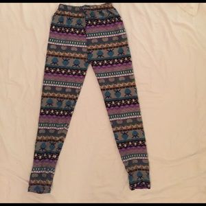 Patterned leggings