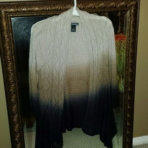 Ombre open cardigan small/medium