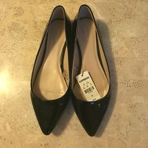 Express black flats