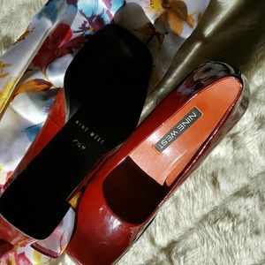 Nine West Block High Heel Pump