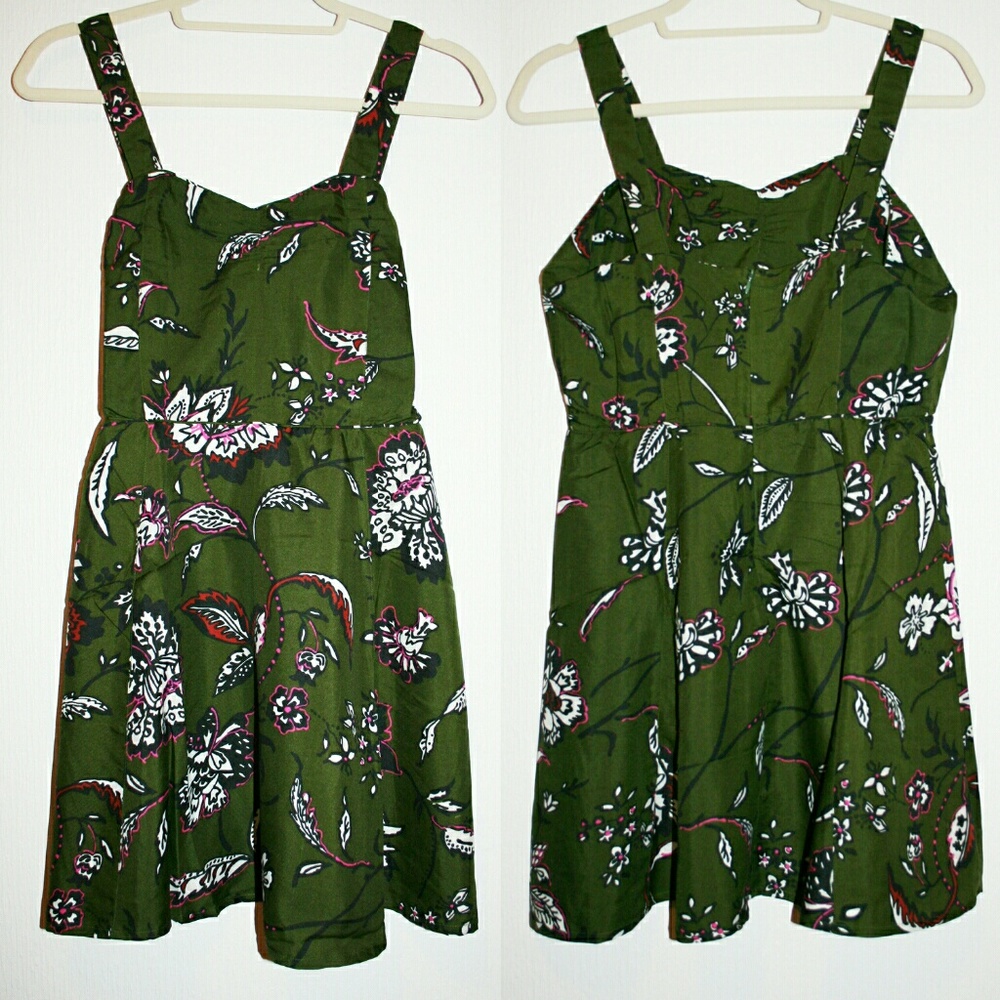 Floral Sweetheart Fit & Flare Skater Dress NWT - Picture 3 of 6