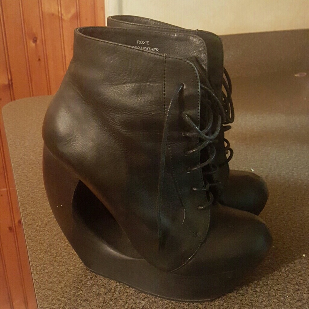 Jeffery Campbell wedge heels