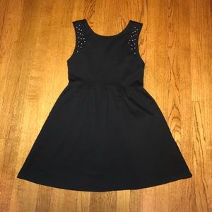 Little Black Dress with gold detailing