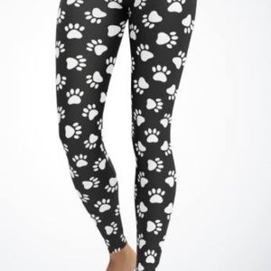 Paw Print Leggings