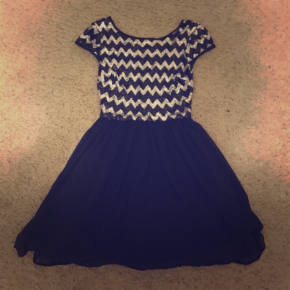 Sequin top dress