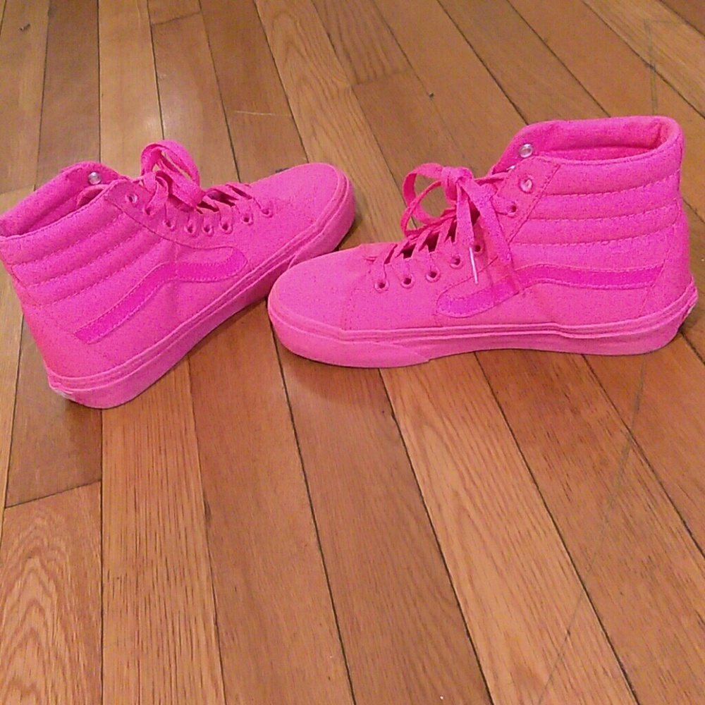 Hot pink vans