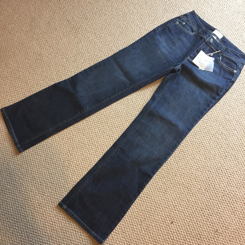 WHBM NWT 6s Blanc blue jeans