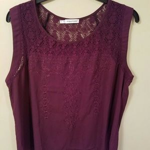 Purple Maurices Tank