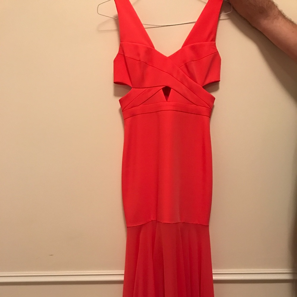 BCBG gown