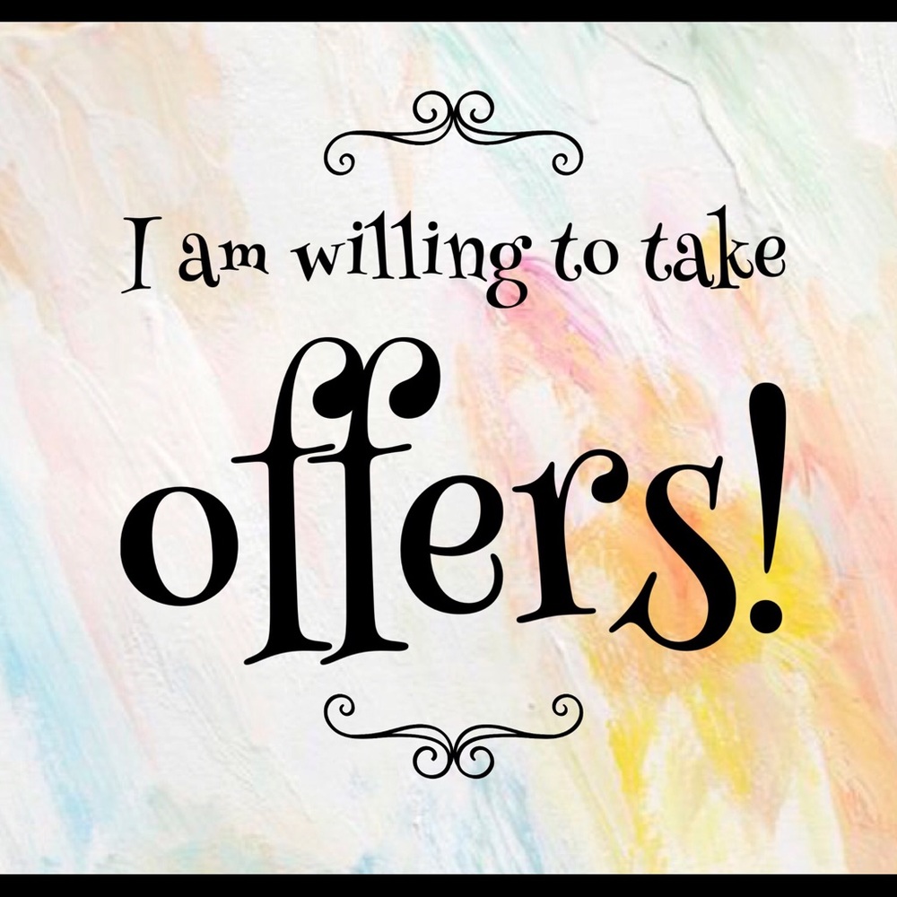 🎉🎉 Sale! I am willing to take offers