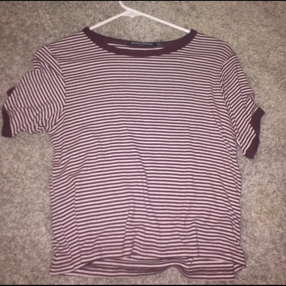 Brandy Melville Striped Tee - Picture 1 of 3