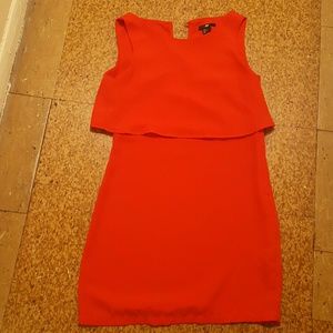 Sold - 2 tier mini red dress