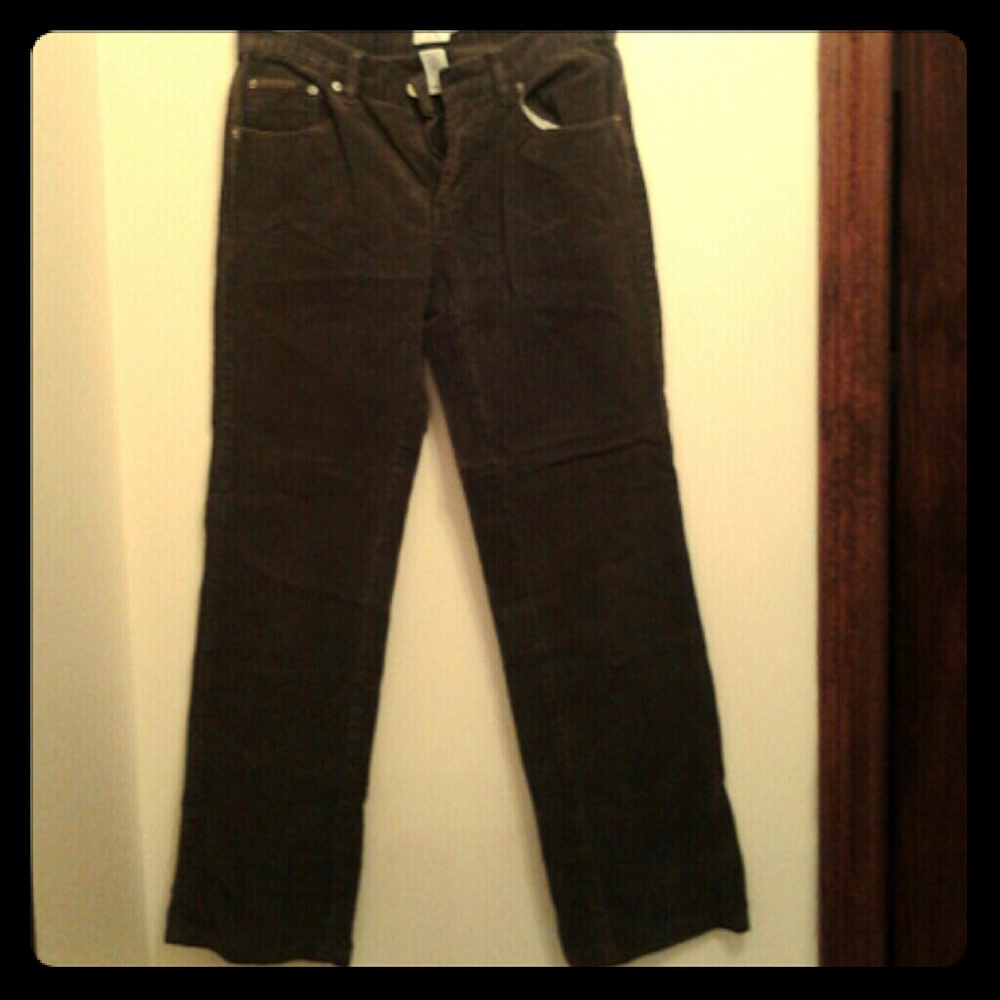 Calvin Klein Olive Corduroy Pants