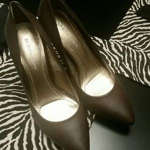 BCBGeneration dark brown heels