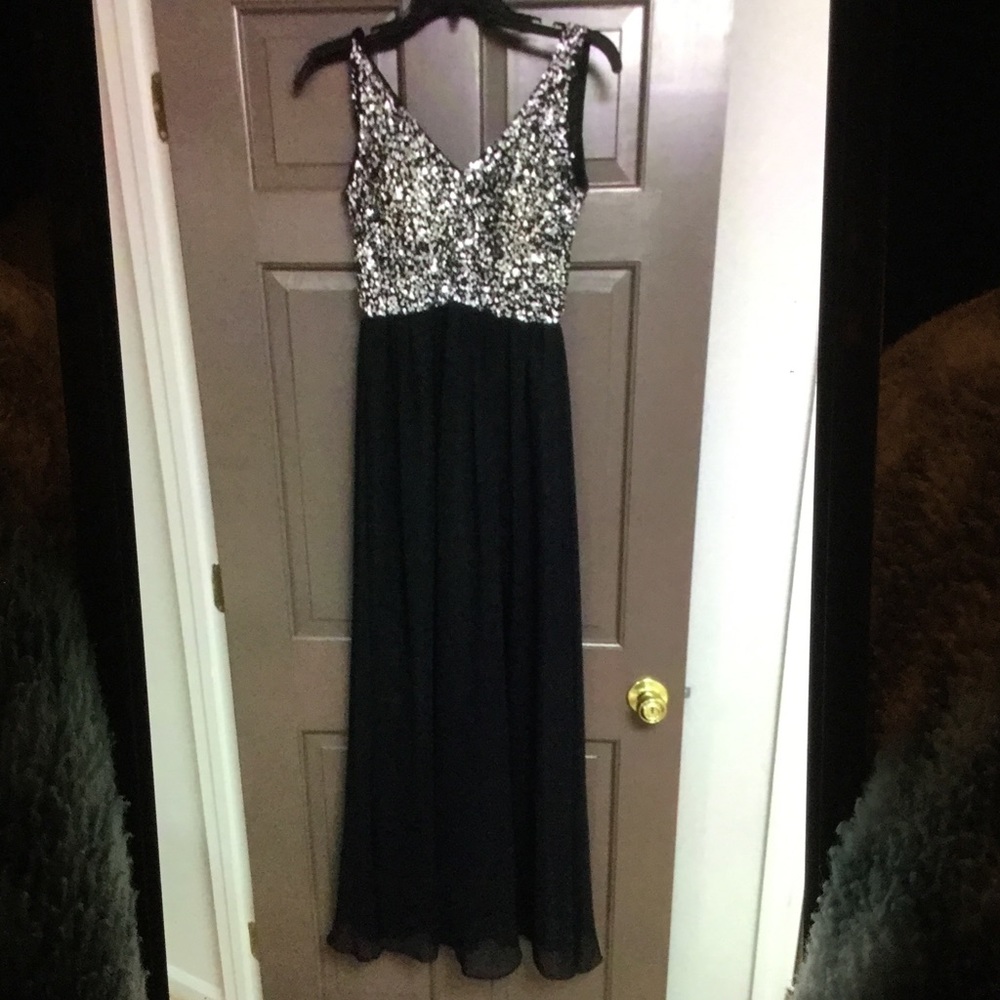 Black gown