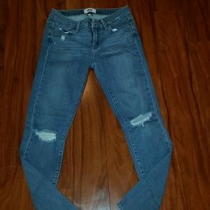 Paige Distressed Skinnies