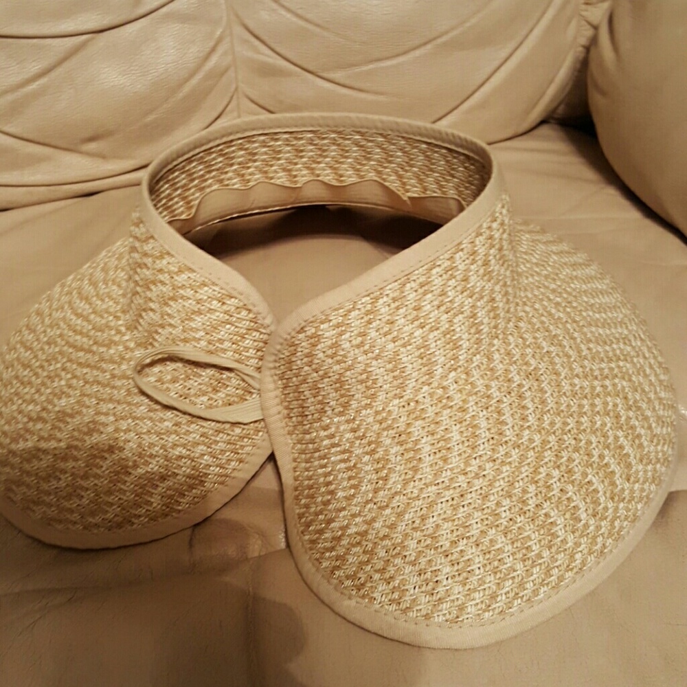 Straw foldable hat