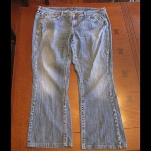 Silver Jean Eden 22/30 (Professionally Hemmed)