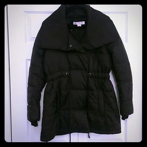 New French Connection black coat (NWOT) size 12