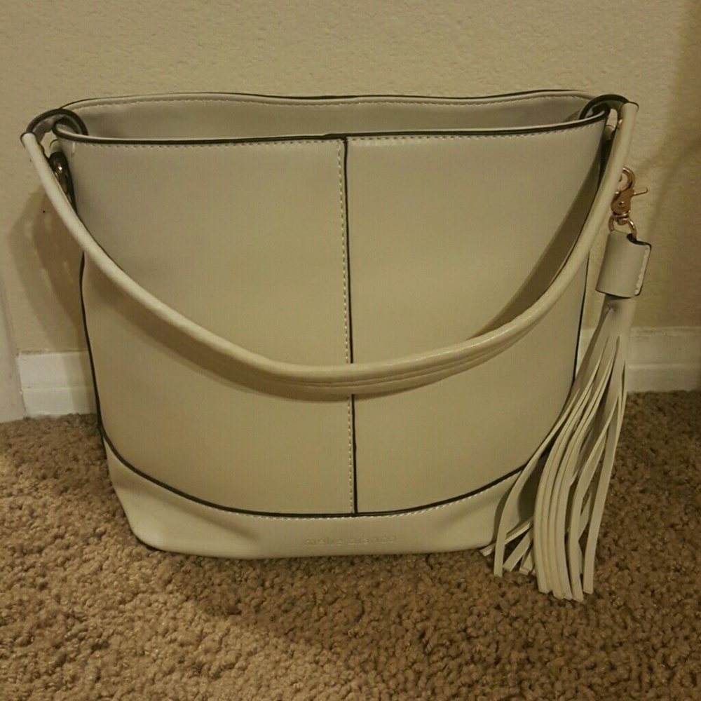 Melie Bianco medium tassel tote bag