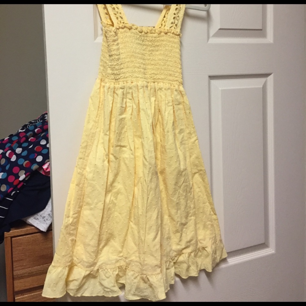 Yellow sun dress