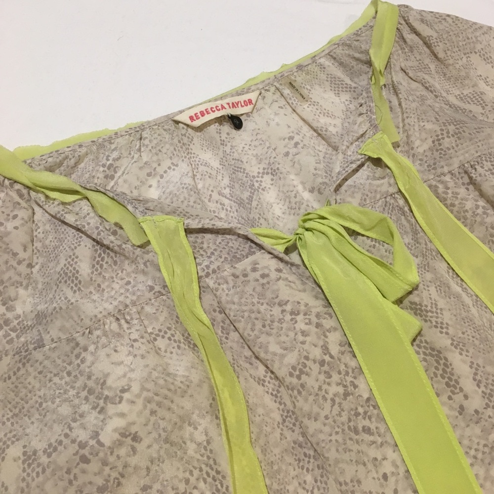 Rebecca taylor silk top - Picture 3 of 4