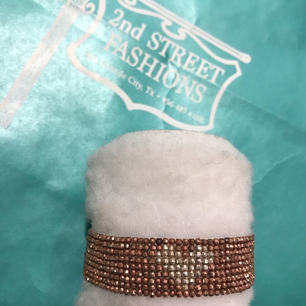 ❤️Chan Luu indian beads beaded heart bracelet❤️