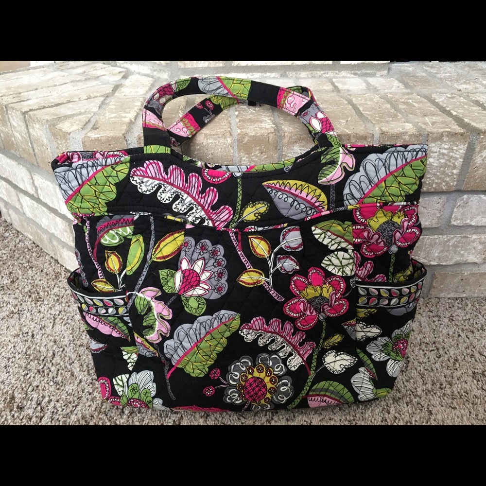 Vera Bradley Pleated Tote