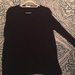 NWOT soft black long sleeve