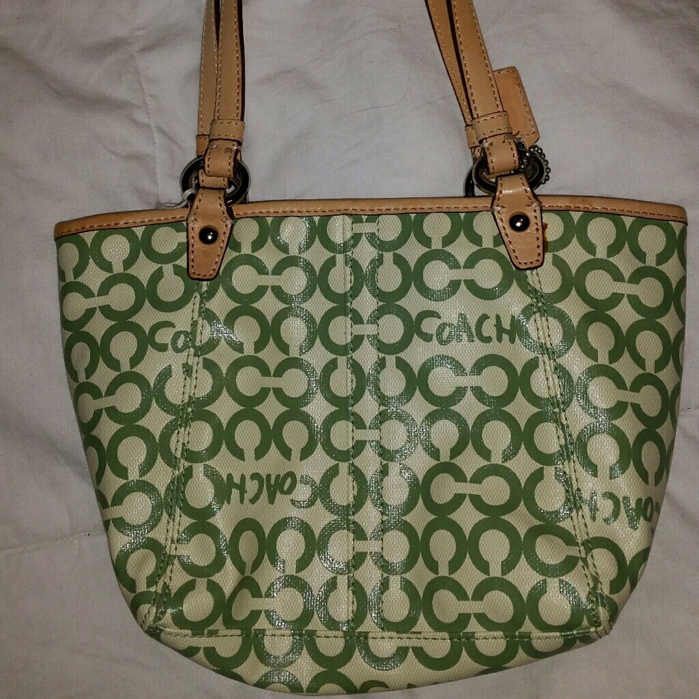 Authentic coach purse