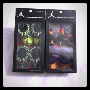 Jordan Newborn Infant Booties 0-6 months