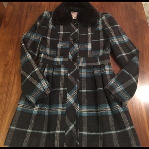 Tulle Wool Coat Tulle Wool Coat