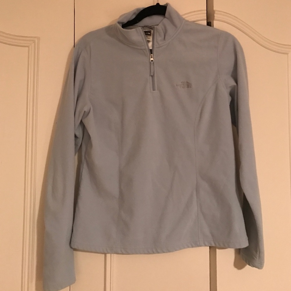 North face half zip fleece pullover